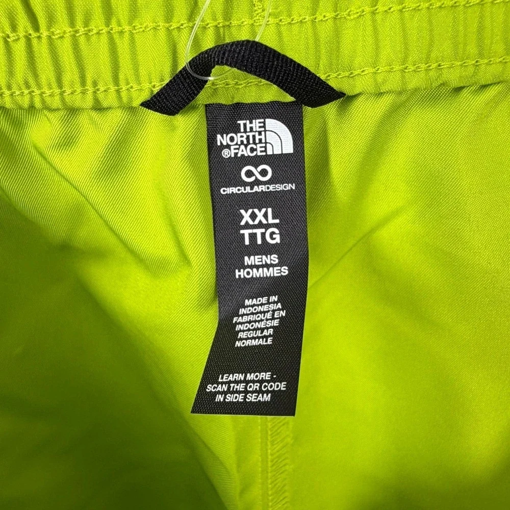The North Face Class V Water Shorts Sulphur Moss Green Men's Size XXL